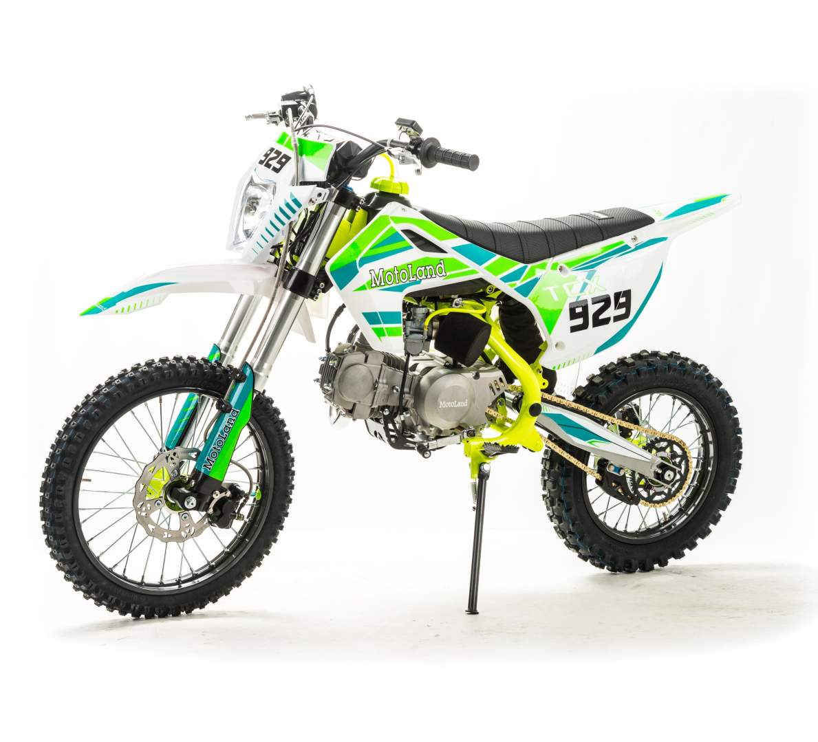 Питбайк  Motoland TCX125 зеленый Питбайк  Motoland TCX125 зеленый