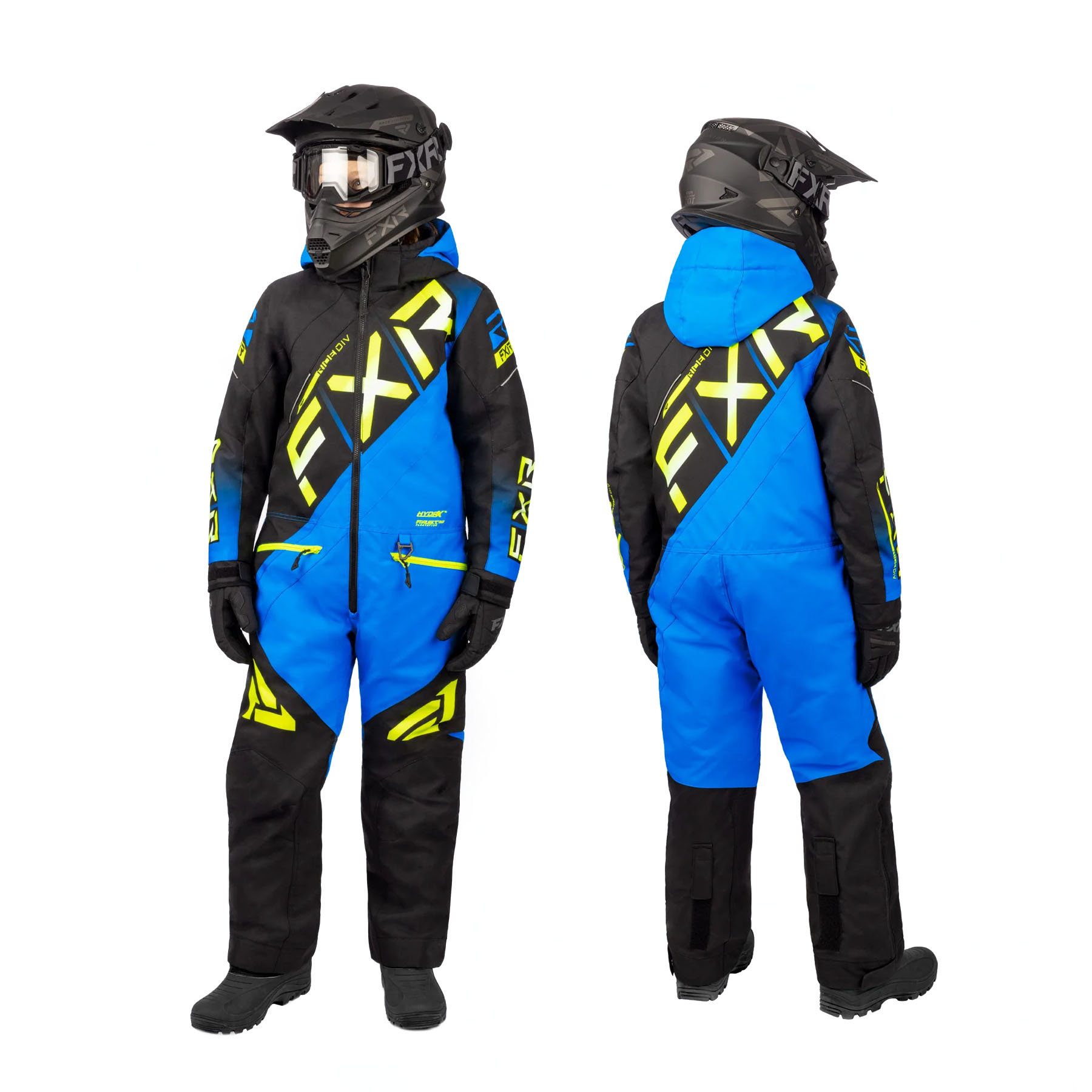 Комбинезон для снегохода (детский) FXR CX №6 blue-black (текстиль) (14Y) Комбинезон для снегохода (детский) FXR CX №6 blue-black (текстиль) (14Y)