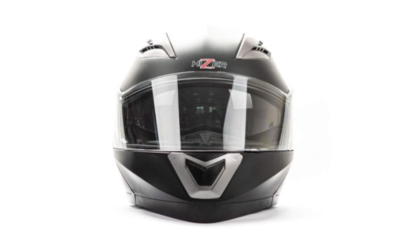 Шлем мото модуляр HIZER 625 #1 (XL) matt black (2 визора)