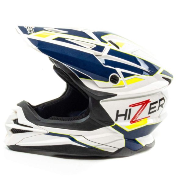Шлем мото кроссовый HIZER J6803 #7 (XL)