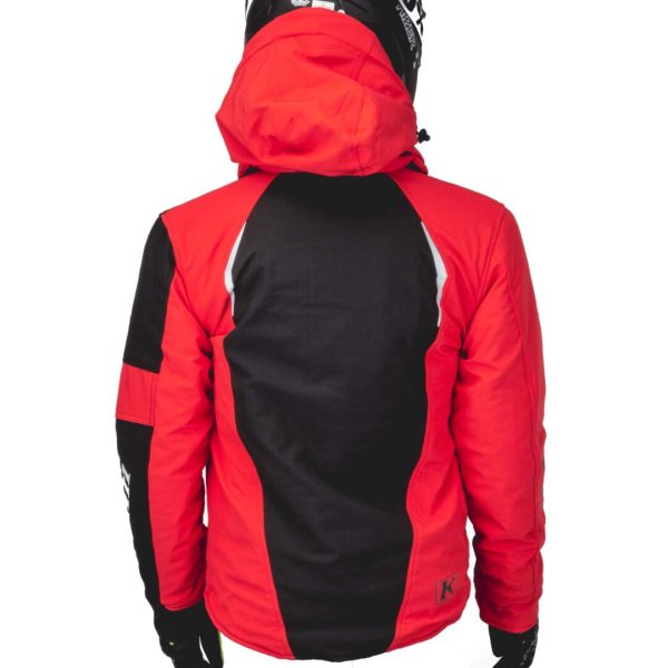 Куртка для снегохода KLIM KOMPOUND #1 black-red (текстиль) (M)